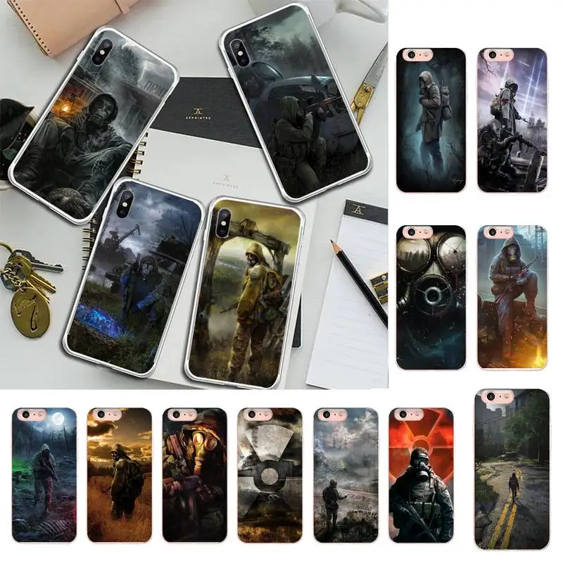 

Stalker Clear Sky Phone Case for iphone 13 X XS MAX 6 6s 7 7plus 8 8 Plus 5 5S se 2020 11 12pro max xr Funda cases