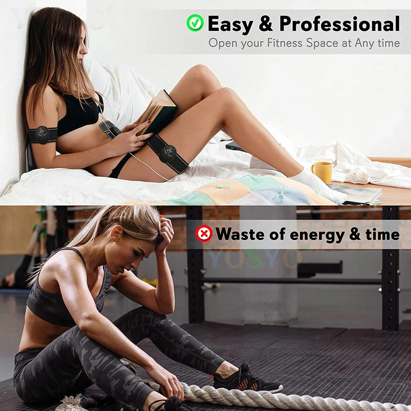 EMS Muscle Trainer Muscle Stimulator Body Slimming Machine Muscle Exerciser Training Tool Fat Burning Massager Fitness Equipment
EMS Muscle Trainer Muscle Stimulator Body Slimming Machine Muscle Exerciser Training Tool Fat Burning Massager Fitness Equipment