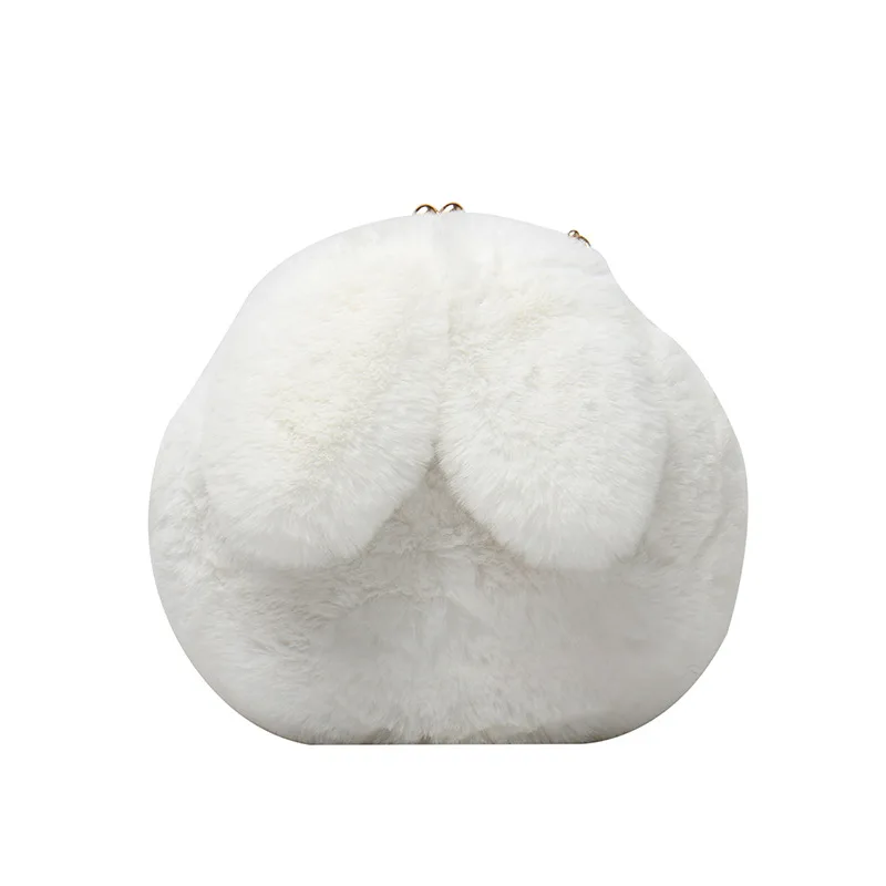 Small Bag Female New Plush Cartoon Rabbit Ear Small Round Bag Single Shoulder Handbag Crossbody Bags For Women Faux Fur
Small Bag Female New Plush Cartoon Rabbit Ear Small Round Bag Single Shoulder Handbag Crossbody Bags For Women Faux Fur
