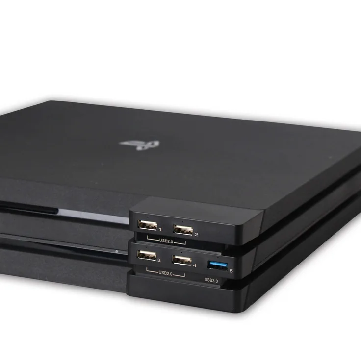 Новый USB-концентратор PS4 Pro с 5 портами USB высокоскоростной USB-адаптер (1*3 0)-(4*2 0)