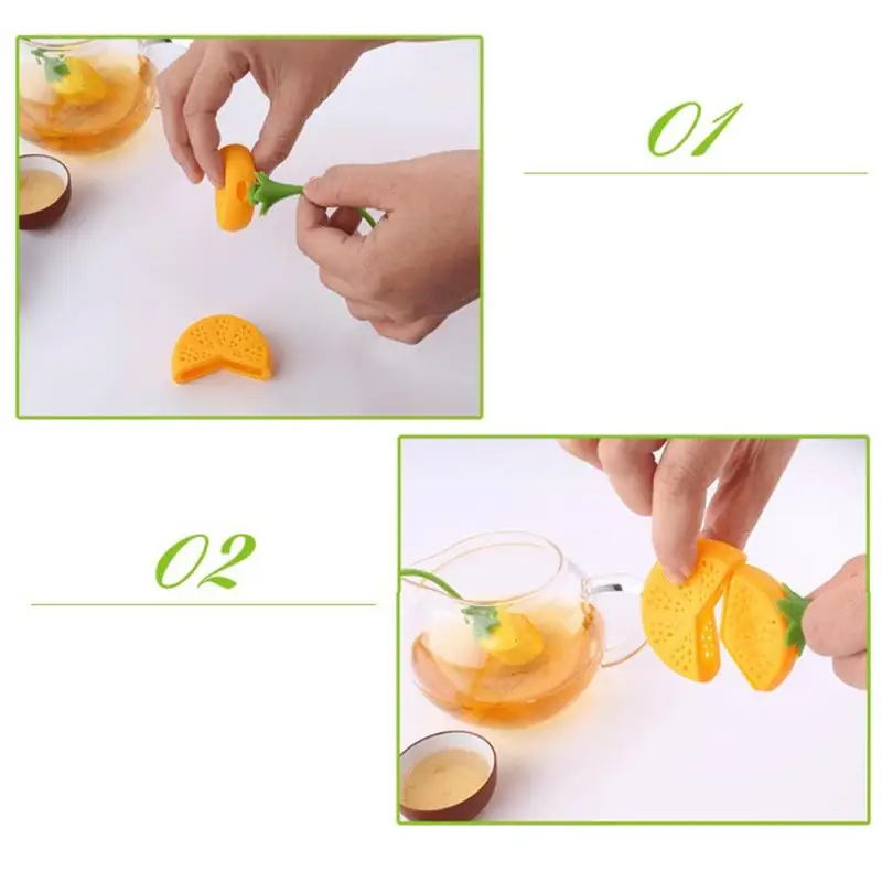 Silicone Lemon Herbal Spice Tea Infuser Filter Diffuser Strainer Tea Bag Household Teaware Home Kitchen Tools for Afternoon Tea
Silicone Lemon Herbal Spice Tea Infuser Filter Diffuser Strainer Tea Bag Household Teaware Home Kitchen Tools for Afternoon Tea