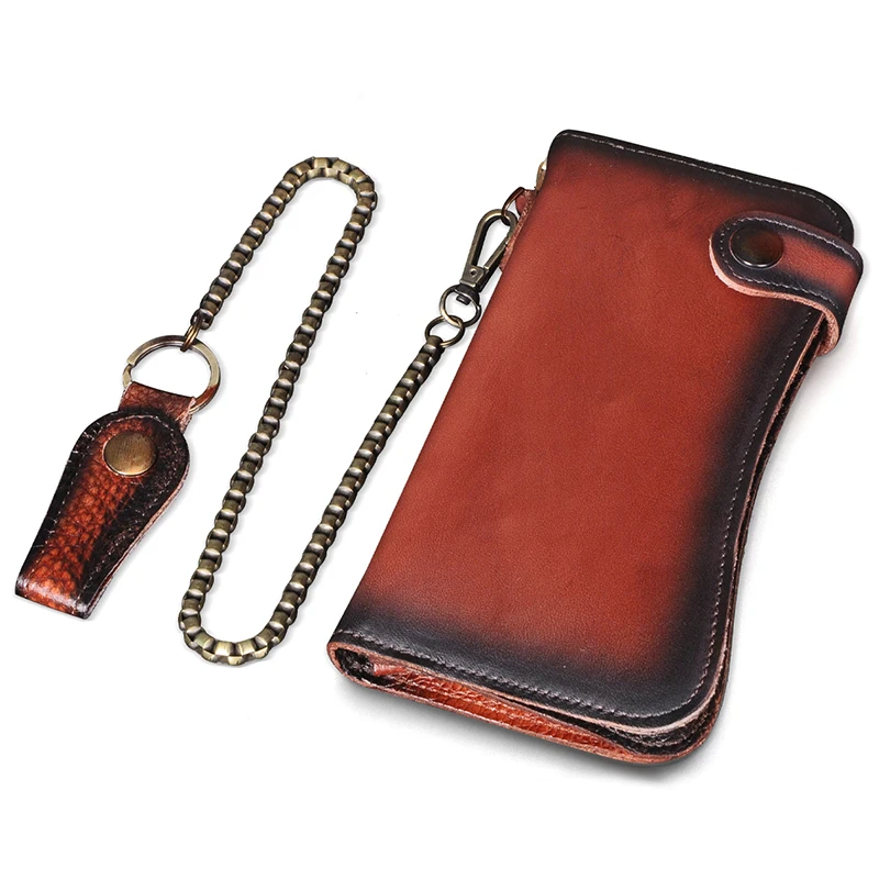 Luxury Famous Brand Men's Crazy Horse Leather Designer Dragon Emboss Checkbook Chain Organizer Wallet Purse Clutch Handbag 1088
Luxury Famous Brand Men's Crazy Horse Leather Designer Dragon Emboss Checkbook Chain Organizer Wallet Purse Clutch Handbag 1088