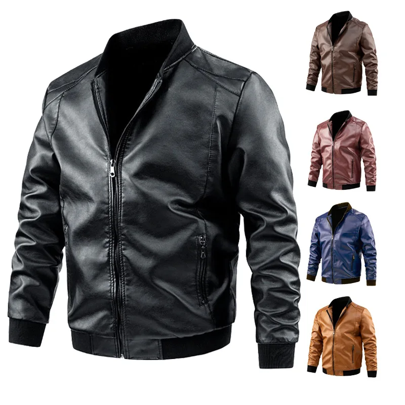 Men Autumn Winter Brand Causal Vintage Leather Jackets Motorcycle Biker Male Fashion PU Leather Cargo Coat Pockets Plus Size
Men Autumn Winter Brand Causal Vintage Leather Jackets Motorcycle Biker Male Fashion PU Leather Cargo Coat Pockets Plus Size