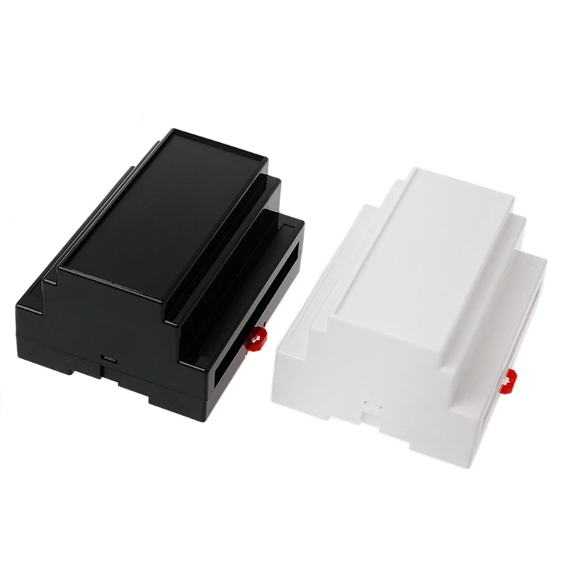 107*87*59mm Black/White Plastic Din Rail Junction Box Electronic Equipment 6XDD
107*87*59mm Black/White Plastic Din Rail Junction Box Electronic Equipment 6XDD