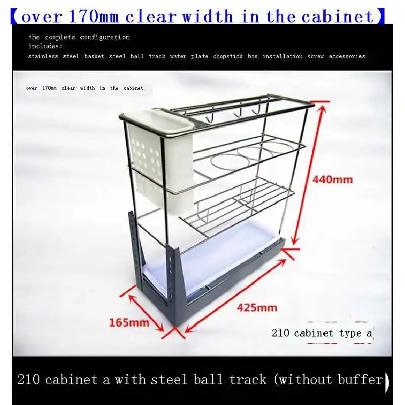 Ducha Pantries Kuchnia Cupboard Storage Stainless Steel Cuisine Organizer Cozinha Kitchen Cabinet Cestas Para Organizar Basket
Ducha Pantries Kuchnia Cupboard Storage Stainless Steel Cuisine Organizer Cozinha Kitchen Cabinet Cestas Para Organizar Basket