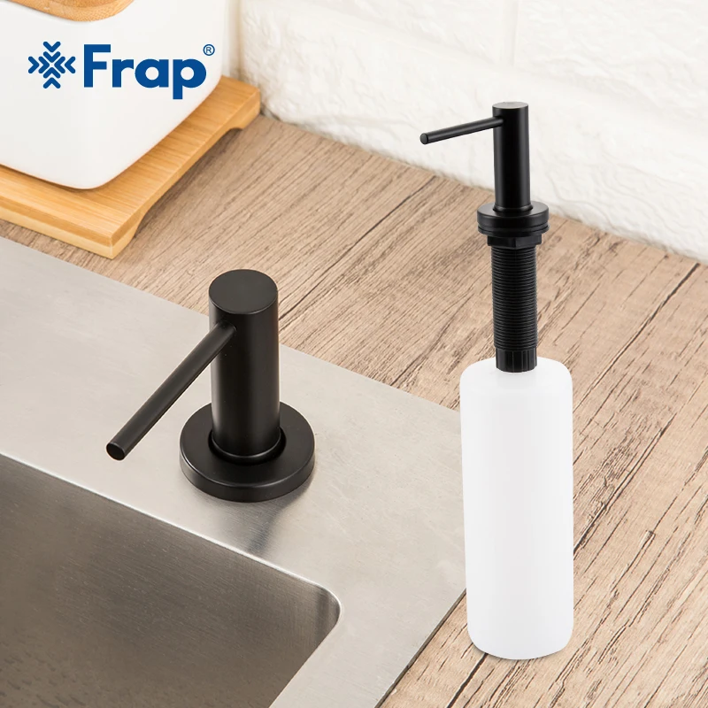 Frap Liquid Soap Dispensers For Kitchen Dispenser Hand Soap Dispenser ABS Plastic Bottle Stainless steel Kitchen Sink Y35001-1
Frap Liquid Soap Dispensers For Kitchen Dispenser Hand Soap Dispenser ABS Plastic Bottle Stainless steel Kitchen Sink Y35001-1