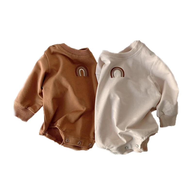 Newborn Baby Boys Girls Clothes Embroidery Rainbow Bodysuit Cotton Long Sleeve Baby Jumpsuit Cute Lovely Baby Clothing
Newborn Baby Boys Girls Clothes Embroidery Rainbow Bodysuit Cotton Long Sleeve Baby Jumpsuit Cute Lovely Baby Clothing