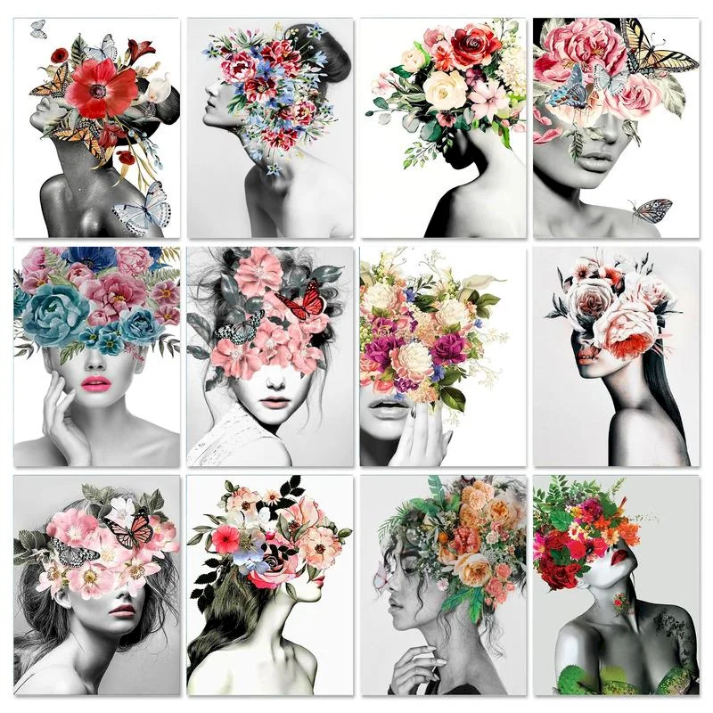 GATYZTORY DIY Flower Woman On Canvas Painting By Numbers Handicraft Adult Pictures By Numbers Acrylic Paint Unique Home Decor Mo
GATYZTORY DIY Flower Woman On Canvas Painting By Numbers Handicraft Adult Pictures By Numbers Acrylic Paint Unique Home Decor Mo