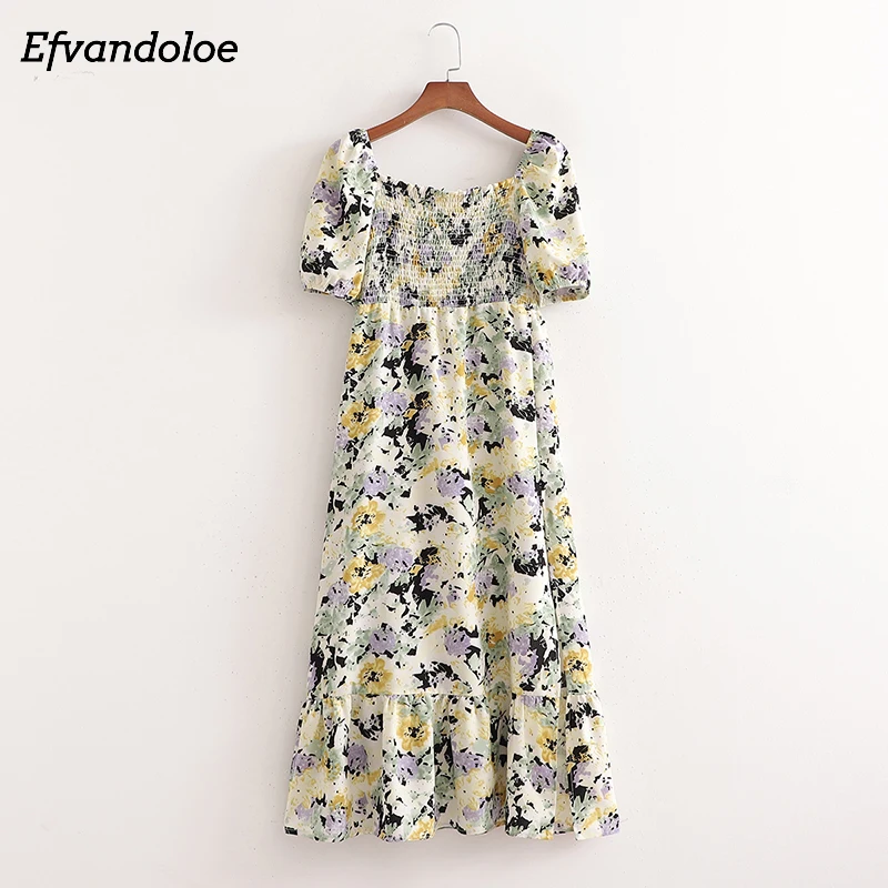 Платье женское средней длины с квадратным вырезом и открытой спиной, эластичное повседневное ТРАПЕЦИЕВИДНОЕ ПЛАТЬЕ с принтом, jurken, лето 2021
Платье женское средней длины с квадратным вырезом и открытой спиной, эластичное повседневное ТРАПЕЦИЕВИДНОЕ ПЛАТЬЕ с принтом, jurken, лето 2021