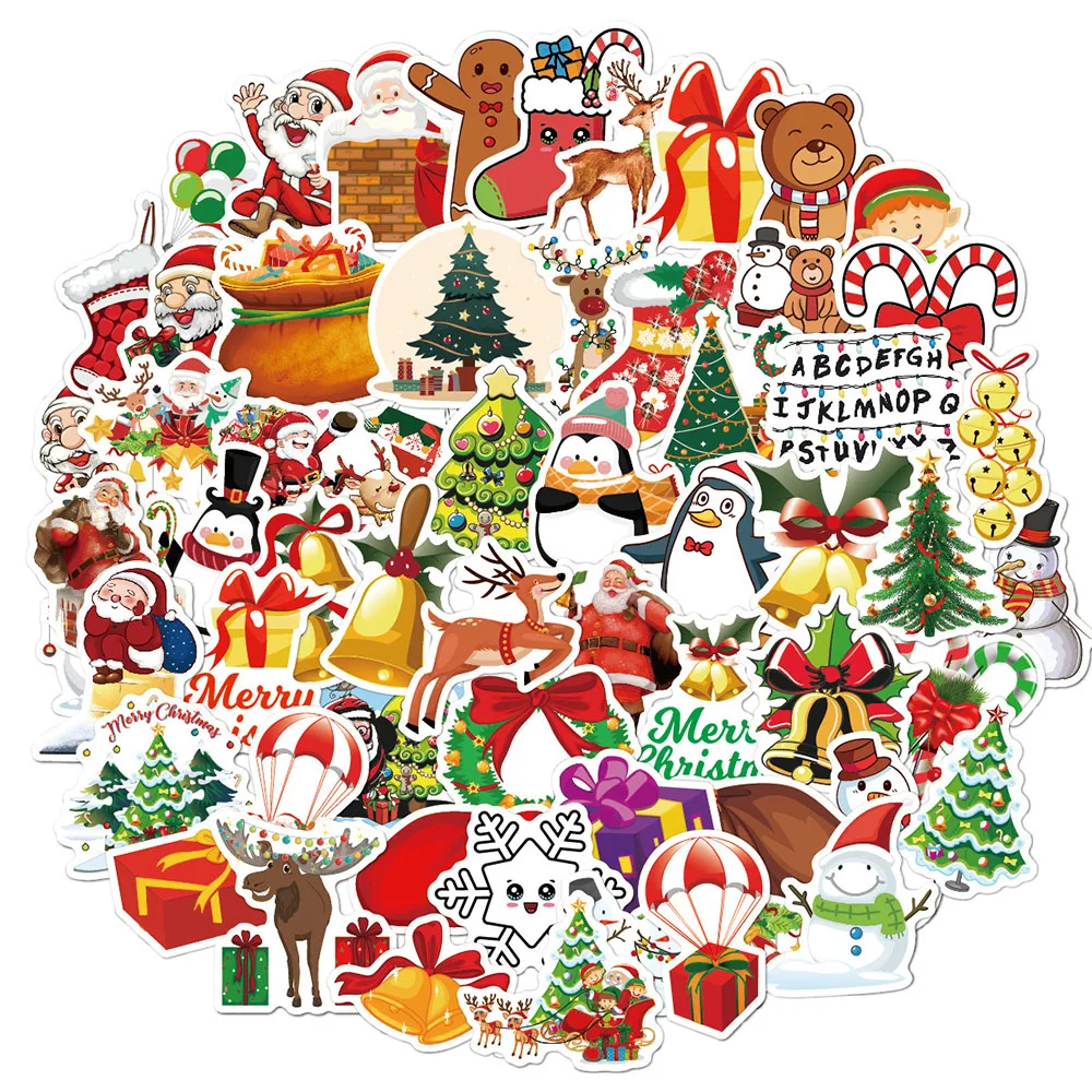 60pcs/lot PVC Happy New Year Party Merry Christmas Stickers Xmas Xmas Tree Santa Claus Shaped Party Pre-cutted Easy Stickers
60pcs/lot PVC Happy New Year Party Merry Christmas Stickers Xmas Xmas Tree Santa Claus Shaped Party Pre-cutted Easy Stickers