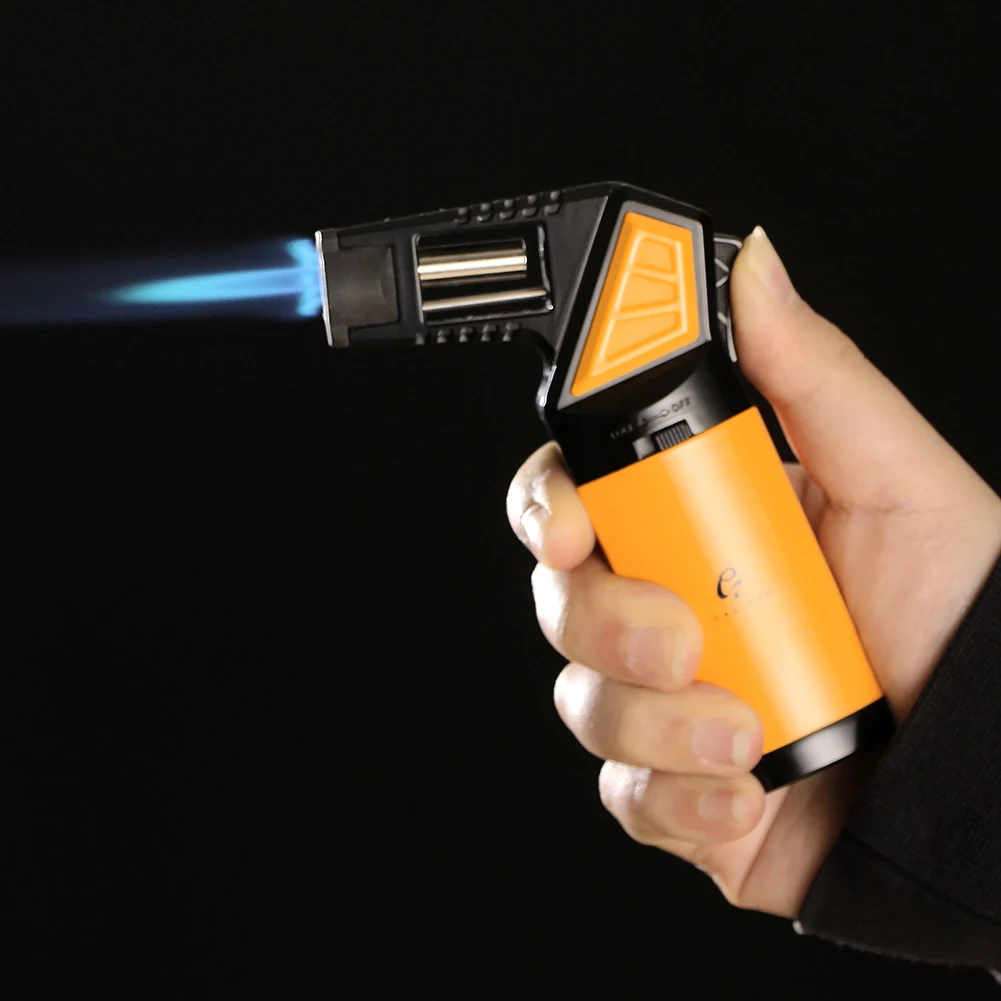 GALINER Luxury Windproof Cigar Lighter Metal Portable Ignition Gadgets 1 Jet Flame Torch Lighter Cigar Punch Cutter Smoking Tool
GALINER Luxury Windproof Cigar Lighter Metal Portable Ignition Gadgets 1 Jet Flame Torch Lighter Cigar Punch Cutter Smoking Tool