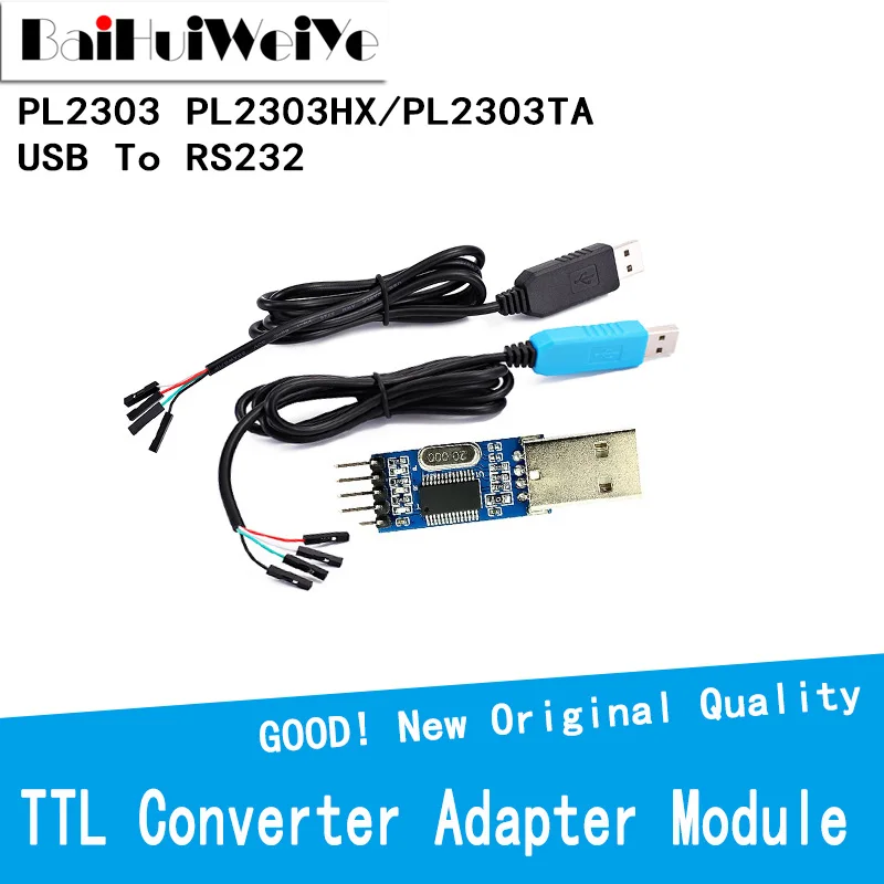 Модуль адаптера преобразователя PL2303 PL2303HX/PL2303TA USB в RS232 TTL с пыленепроницаемой крышкой PL2303HX для кабеля Arduino
Модуль адаптера преобразователя PL2303 PL2303HX/PL2303TA USB в RS232 TTL с пыленепроницаемой крышкой PL2303HX для кабеля Arduino