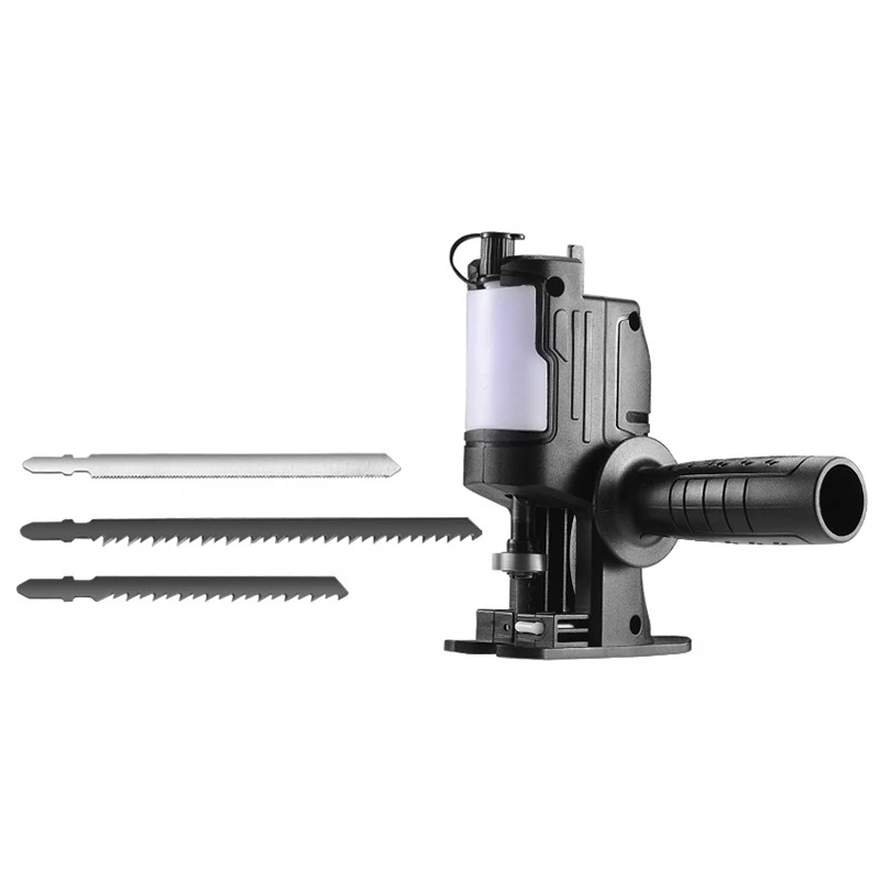 Modified Electric Saw Electric Reciprocating Saw Saber Saw Power Drill to Jig Saw Portable Woodworking Cutting Tool
Modified Electric Saw Electric Reciprocating Saw Saber Saw Power Drill to Jig Saw Portable Woodworking Cutting Tool