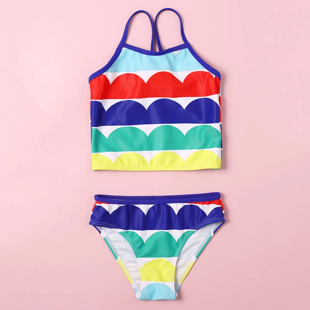 Купальник для маленьких девочек 2-8 лет с волнистым узором, детские купальники из двух предметов, танкини, купальный костюм для маленьких дев...
Купальник для маленьких девочек 2-8 лет с волнистым узором, детские купальники из двух предметов, танкини, купальный костюм для маленьких дев...