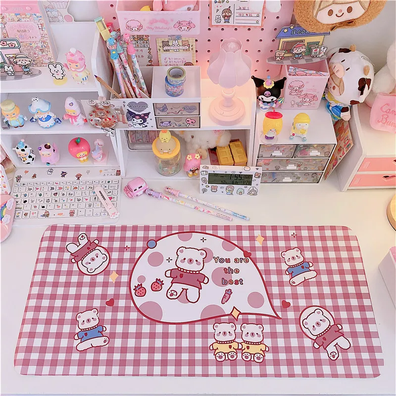 Large Japanese Cute Mouse Pad Waterproof Desktop Oil-proof Non-slip Desk Mat Kawaii Gaming Accessories Students Writing Pad
Large Japanese Cute Mouse Pad Waterproof Desktop Oil-proof Non-slip Desk Mat Kawaii Gaming Accessories Students Writing Pad
