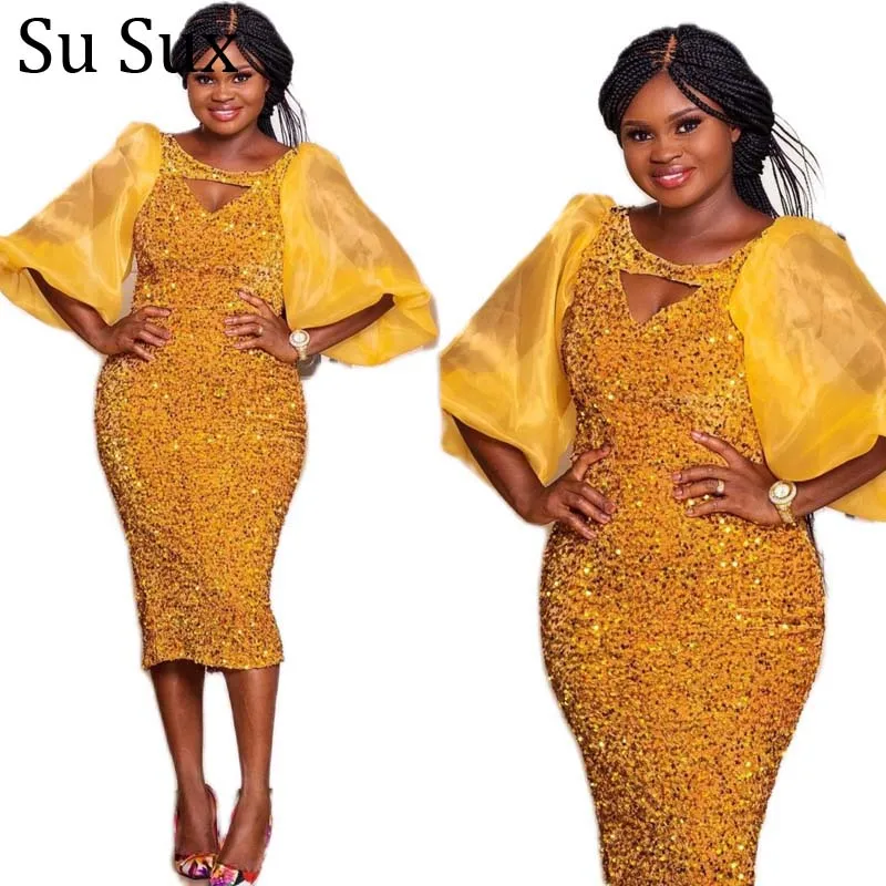 African Dresses For Women Sequins Velvet Mesh Sleeve Party Dress African Clothes Christmas Prom Robe Vestidos Bodycon Nightclub
African Dresses For Women Sequins Velvet Mesh Sleeve Party Dress African Clothes Christmas Prom Robe Vestidos Bodycon Nightclub