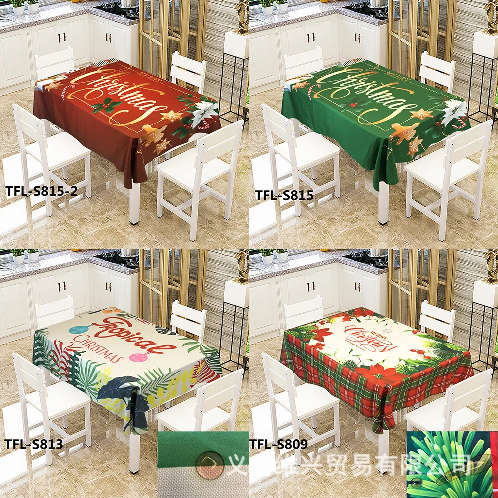 2022 Fabric Waterproof Antifouling Creative Printing Tablecloth European Style Christmas Tablecloth Tablecloth Digital Printing 
2022 Fabric Waterproof Antifouling Creative Printing Tablecloth European Style Christmas Tablecloth Tablecloth Digital Printing