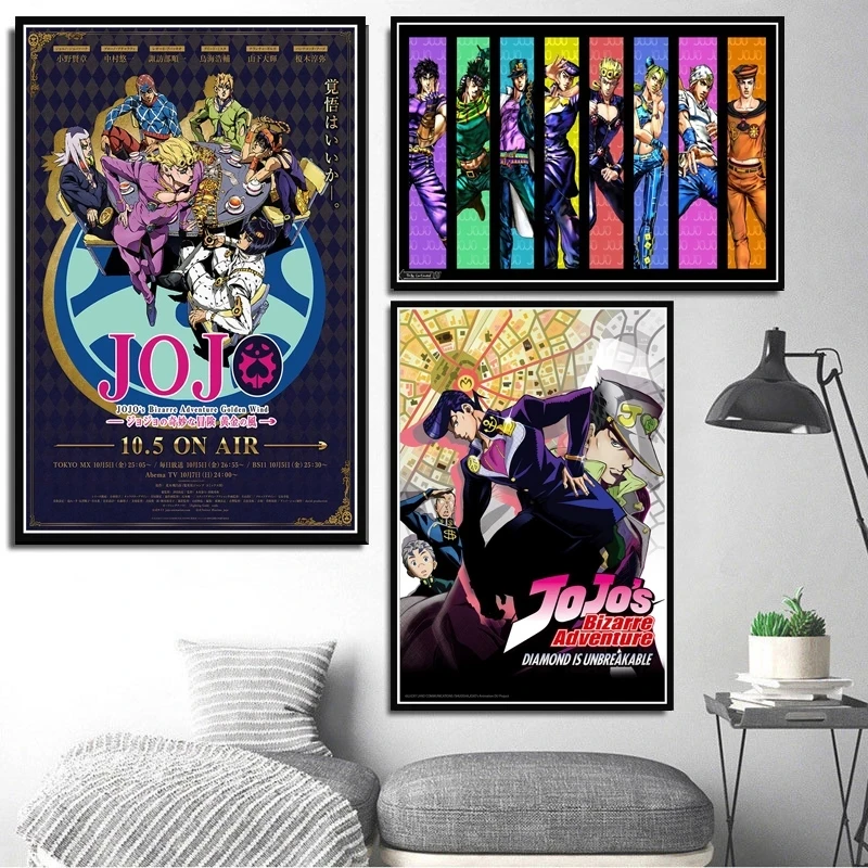 Nordic Canvas Poster Prints JoJo s Bizarre Adventure Action Japan Anime Wall Art Painting Pictures Voor Woonkamer Home Decor
Nordic Canvas Poster Prints JoJo s Bizarre Adventure Action Japan Anime Wall Art Painting Pictures Voor Woonkamer Home Decor