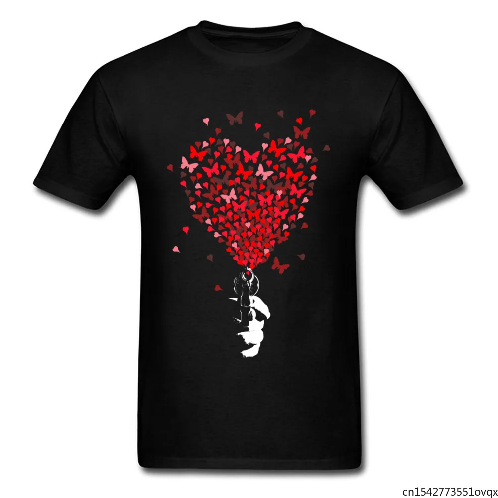 Men Black Red T-shirt Love Creative Cartoon Print Adult Short Sleeve Tee Shirt Heart Butterfly Painting Unisex Tee
Men Black Red T-shirt Love Creative Cartoon Print Adult Short Sleeve Tee Shirt Heart Butterfly Painting Unisex Tee