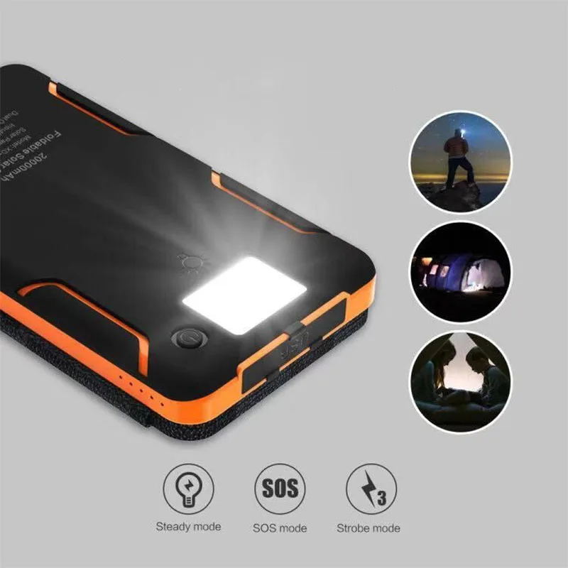 Solar battery Charger portable Power bank 8000 ma solar charging treasure travel supplies
Solar battery Charger portable Power bank 8000 ma solar charging treasure travel supplies
