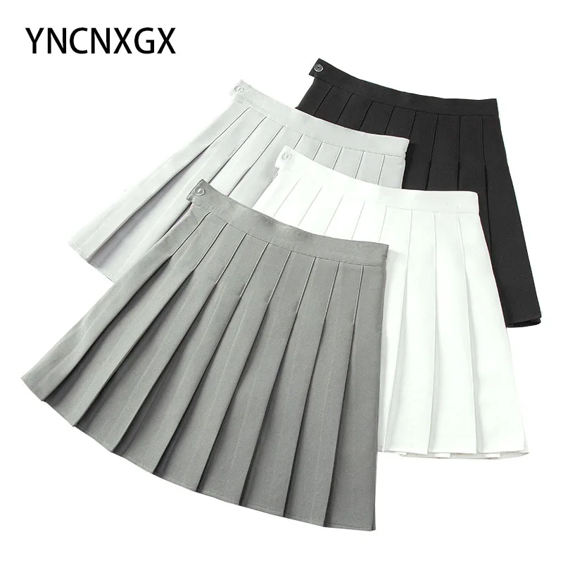 Pure Color Pleated Skirt Female Summer High Waist Skirt Thin A-line Skirt Cosplay Uniform School Dance Mini Skirt
Pure Color Pleated Skirt Female Summer High Waist Skirt Thin A-line Skirt Cosplay Uniform School Dance Mini Skirt