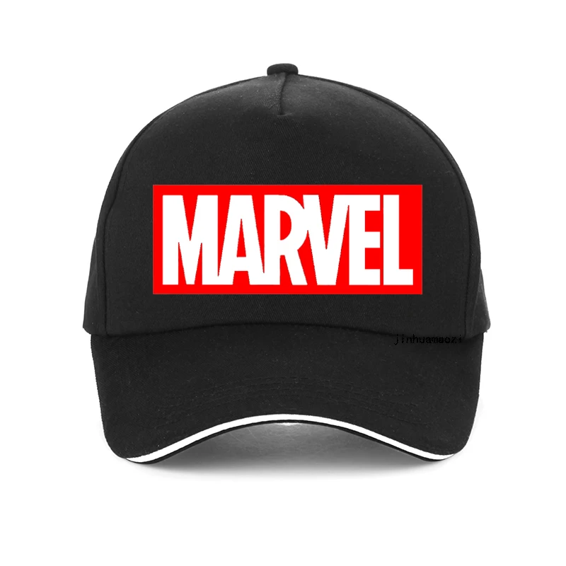 Бейсболка с супергероями Marvel унисекс бейсболка хлопковая Регулируемая Кепка в