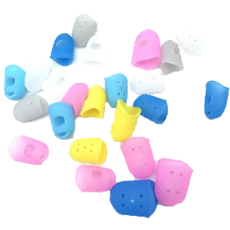 3size Anti-pain Silicone Finger Sleeve Knitting Tool Multicolor Silicone Thimble Tip Hollow Breathable Sewing Needle Accessories
3size Anti-pain Silicone Finger Sleeve Knitting Tool Multicolor Silicone Thimble Tip Hollow Breathable Sewing Needle Accessories