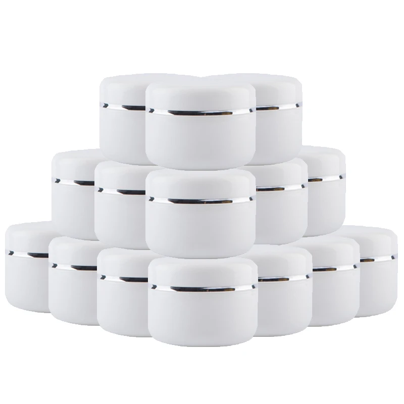 50pcs 100g Empty Cosmetic Jar 100ml Portable Plastic Face Cream Box Lipstick Pot Refillable Container Bottle
50pcs 100g Empty Cosmetic Jar 100ml Portable Plastic Face Cream Box Lipstick Pot Refillable Container Bottle