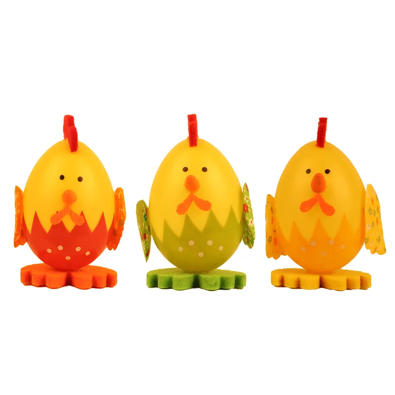 3pcs Easter Party Decoration Rabbit Bunny Chicken Crafts Home Table Stand Ornament Easter Party Supplies Holiday Favors for Kids
3pcs Easter Party Decoration Rabbit Bunny Chicken Crafts Home Table Stand Ornament Easter Party Supplies Holiday Favors for Kids