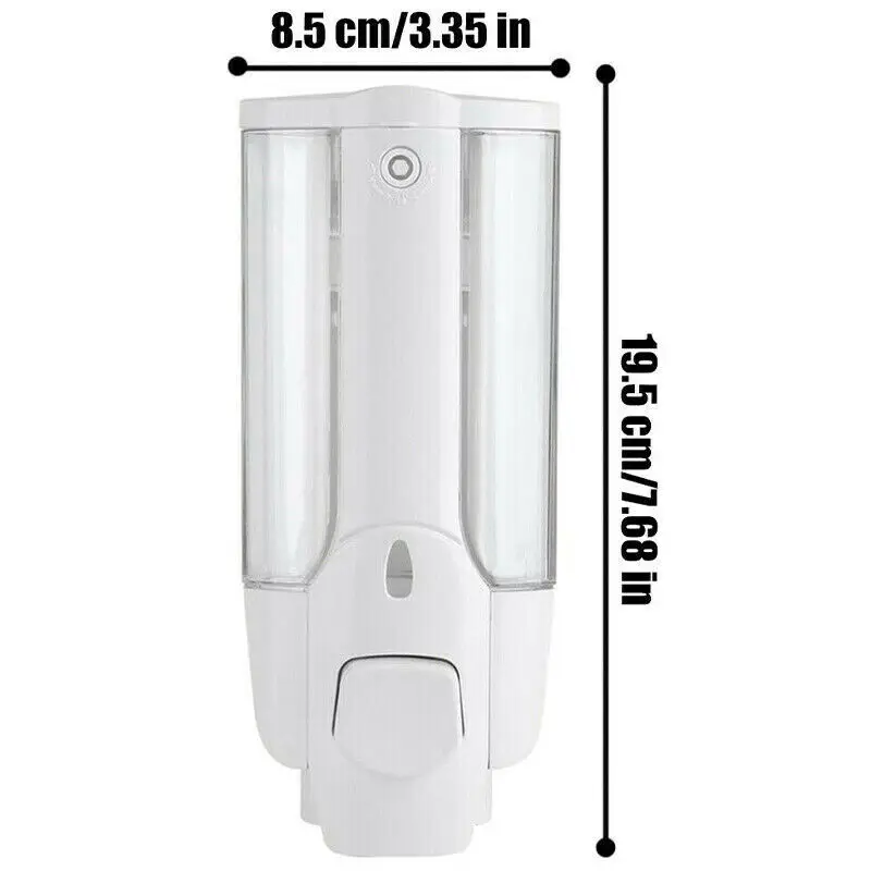 Wall-mounted 350ml Liquid Soap Dispenser Public Hands Sanitizer Soap Shampoo Dispenser Kitchen Bathroom Accessories
Wall-mounted 350ml Liquid Soap Dispenser Public Hands Sanitizer Soap Shampoo Dispenser Kitchen Bathroom Accessories