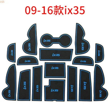 For Hyundai IX35 2009-2019 Door Slot Mat Water coaster Armrest box storage slot mat decoration Car styling
For Hyundai IX35 2009-2019 Door Slot Mat Water coaster Armrest box storage slot mat decoration Car styling