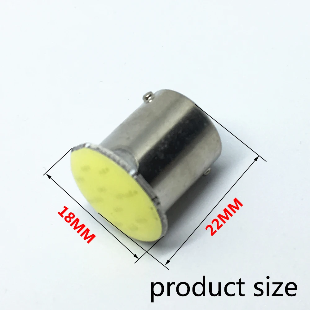 For 200PCS 1156 BA15S P21W 1157 Bay15d P21/2w 12 Chips LED COB Bulb For Auto Car Backup Tail Turn Signal Lights White Lamp 12V
For 200PCS 1156 BA15S P21W 1157 Bay15d P21/2w 12 Chips LED COB Bulb For Auto Car Backup Tail Turn Signal Lights White Lamp 12V
