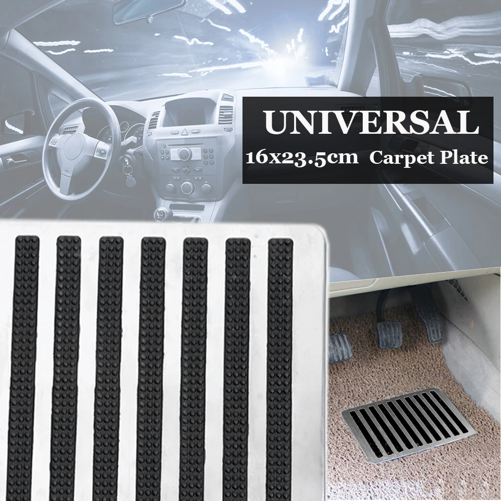 Universal Car Floor Carpet Mat Patch Foot Heel Plate Pedal Pad 23.5*16cm Waterproof Auto Carpet Plate Foot Pad Accessories
Universal Car Floor Carpet Mat Patch Foot Heel Plate Pedal Pad 23.5*16cm Waterproof Auto Carpet Plate Foot Pad Accessories