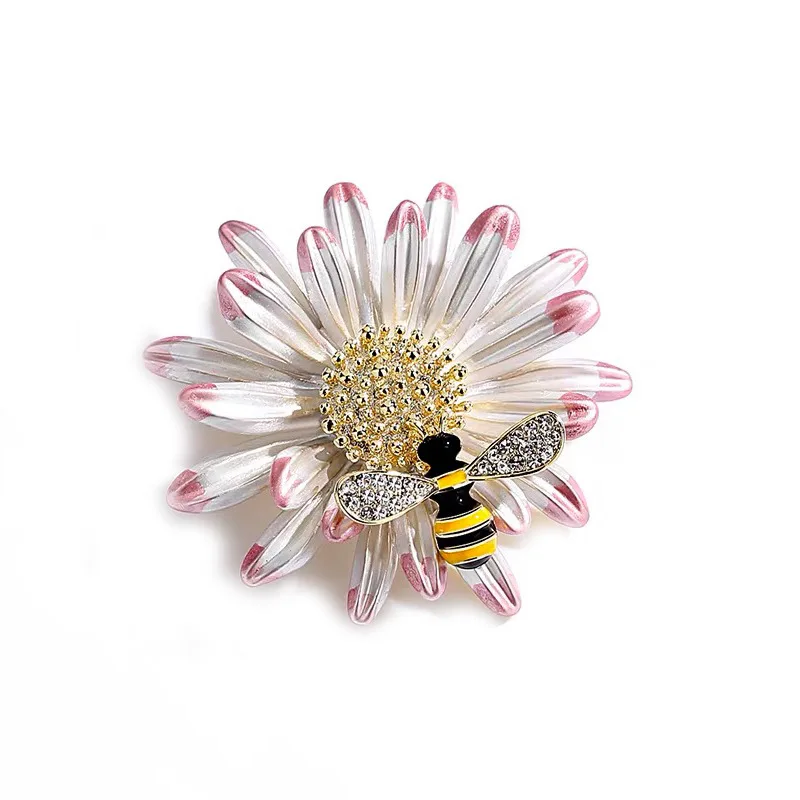 OE Fashion Exquisite Flower Small Bee Brooch High Eend Women Matte Corsage Accessories Wholesale
OE Fashion Exquisite Flower Small Bee Brooch High Eend Women Matte Corsage Accessories Wholesale