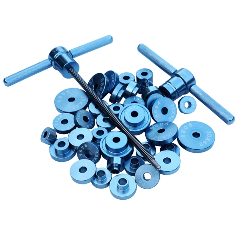 Cycle Bearing Press Set For Wheels/Hub Bearing Installation Bicycle Soft Tail Frame Turning Point Bearing Hub Assembly Tool
Cycle Bearing Press Set For Wheels/Hub Bearing Installation Bicycle Soft Tail Frame Turning Point Bearing Hub Assembly Tool