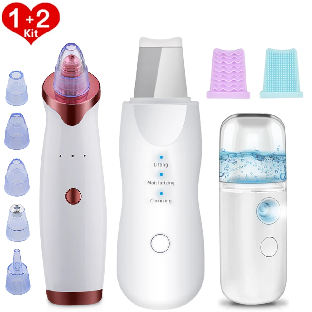 Blackhead Remover Vacuum Pore Cleaner Face Ance Pimple Removal Skin Scrubber Reduce Wrinkles Facial Lifting Nano Facial Sprayer
Blackhead Remover Vacuum Pore Cleaner Face Ance Pimple Removal Skin Scrubber Reduce Wrinkles Facial Lifting Nano Facial Sprayer