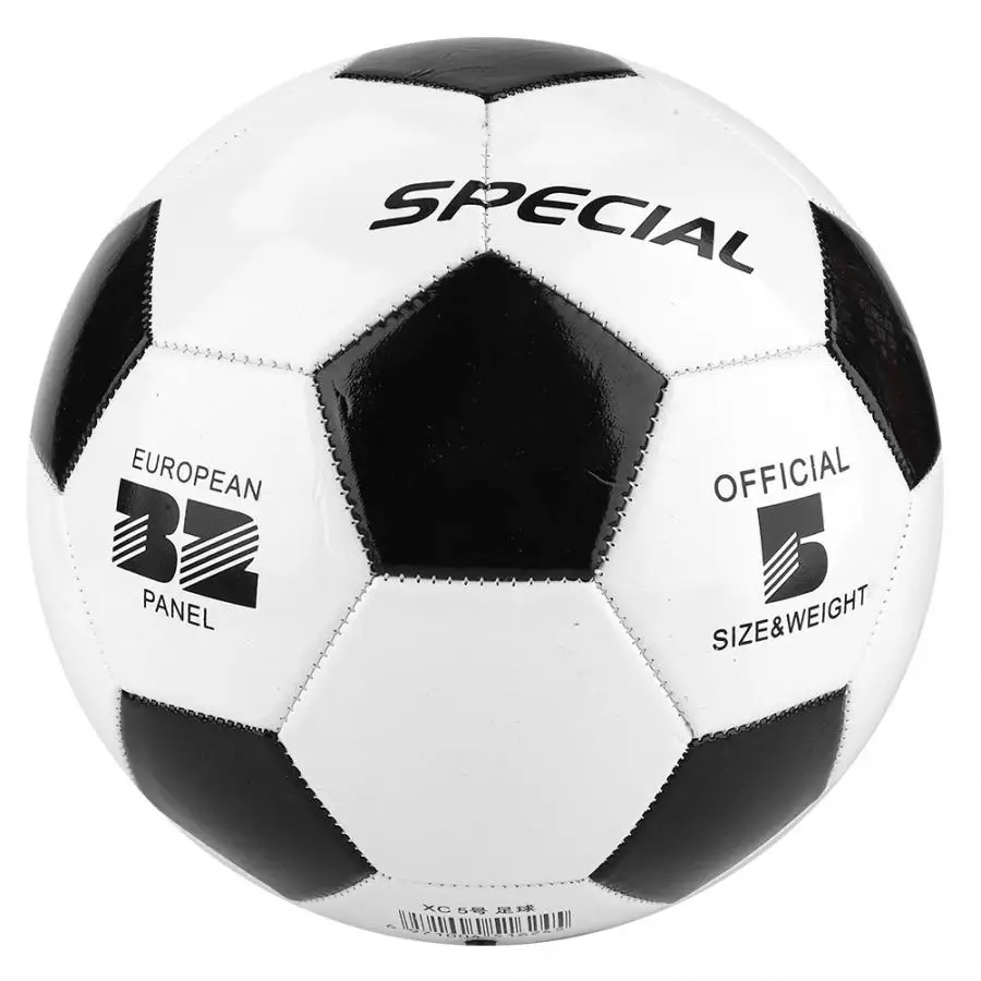 Classic Size 5 Football Black White Football PVC Soccer Goal Team Match Training Ball Size 2/4 Student Team Training Match Balls
Classic Size 5 Football Black White Football PVC Soccer Goal Team Match Training Ball Size 2/4 Student Team Training Match Balls