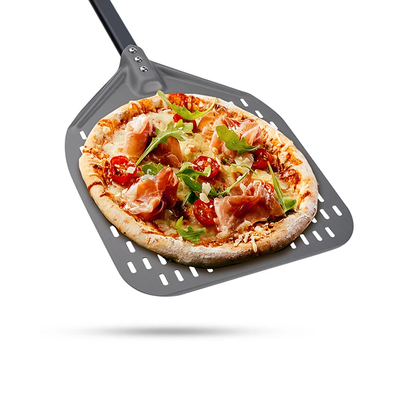 Aluminum Pizza Shovel with Long Handle Customized Pizza Paddle New Pizza Crust Factory Pastry Baking Accessories
Aluminum Pizza Shovel with Long Handle Customized Pizza Paddle New Pizza Crust Factory Pastry Baking Accessories