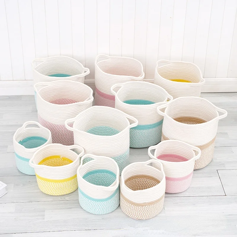Dirty clothes sundries collection plant basket classification simple stationery storage box toy organizer laundry basket
Dirty clothes sundries collection plant basket classification simple stationery storage box toy organizer laundry basket
