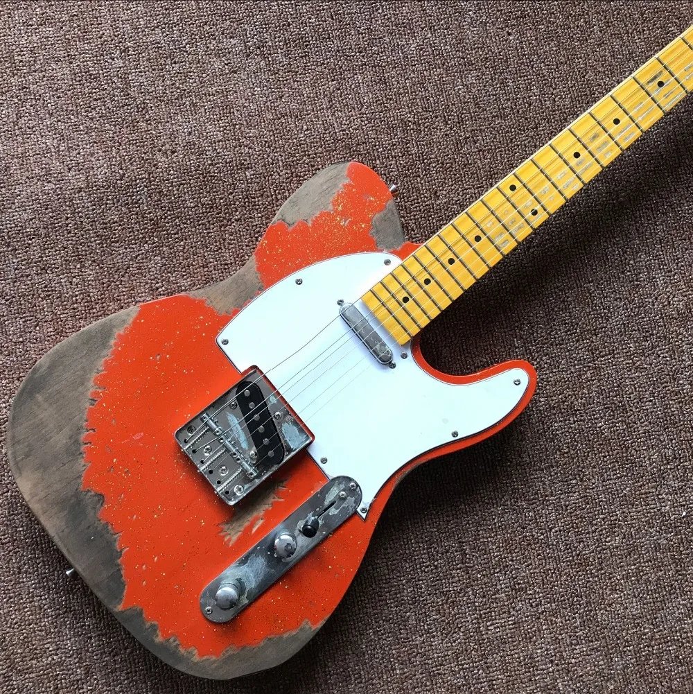 New standard Custom 6 Strings Electric Guitar Maple fingerboard Relics by hands
New standard Custom 6 Strings Electric Guitar Maple fingerboard Relics by hands