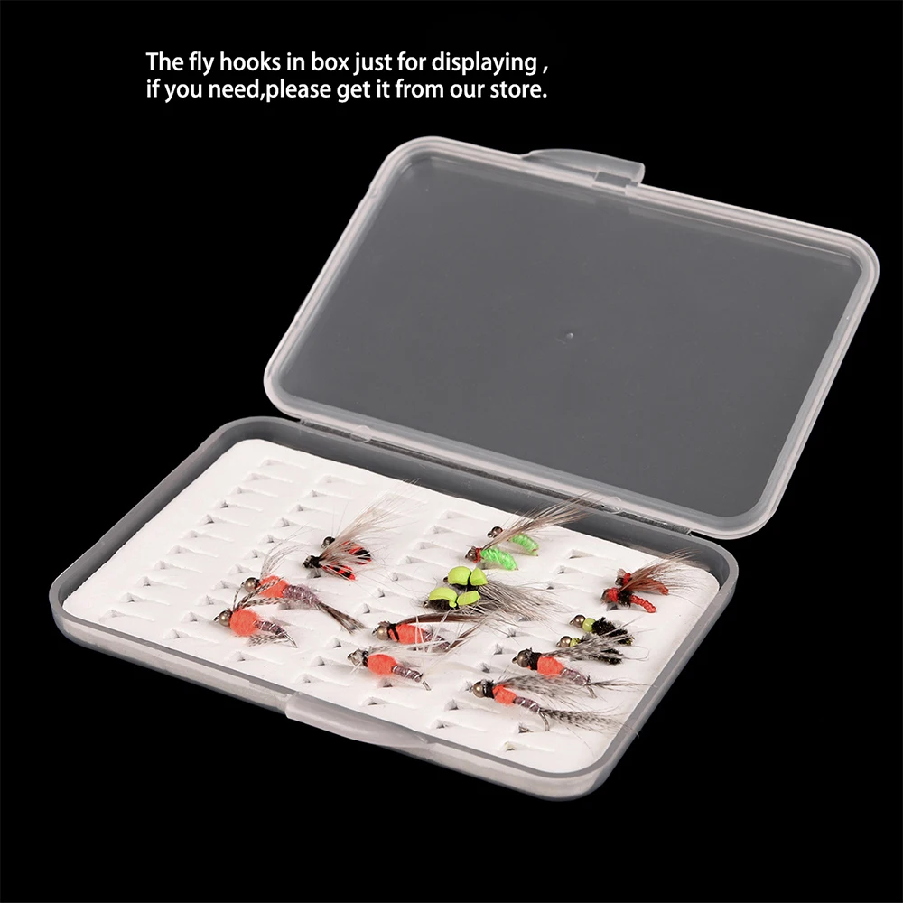 Transparent Fishing Hook Box With Foam Waterproof Durable Fishing Gear S M L Size Bait Storage Box Fishing Accessories
Transparent Fishing Hook Box With Foam Waterproof Durable Fishing Gear S M L Size Bait Storage Box Fishing Accessories