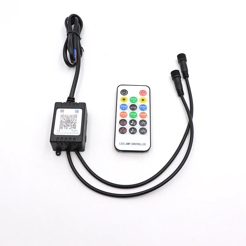 Dual control ways Remote and APP Control Box part for Flowing Color RGB LED Tube
Dual control ways Remote and APP Control Box part for Flowing Color RGB LED Tube