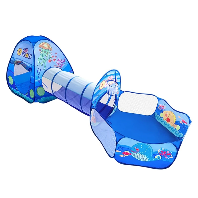 Childrens Pool Tent Ball Pit Play House Crawl Tunnel Ocean theme Play Tent for Kids Indoor Outdoor Play House
Childrens Pool Tent Ball Pit Play House Crawl Tunnel Ocean theme Play Tent for Kids Indoor Outdoor Play House