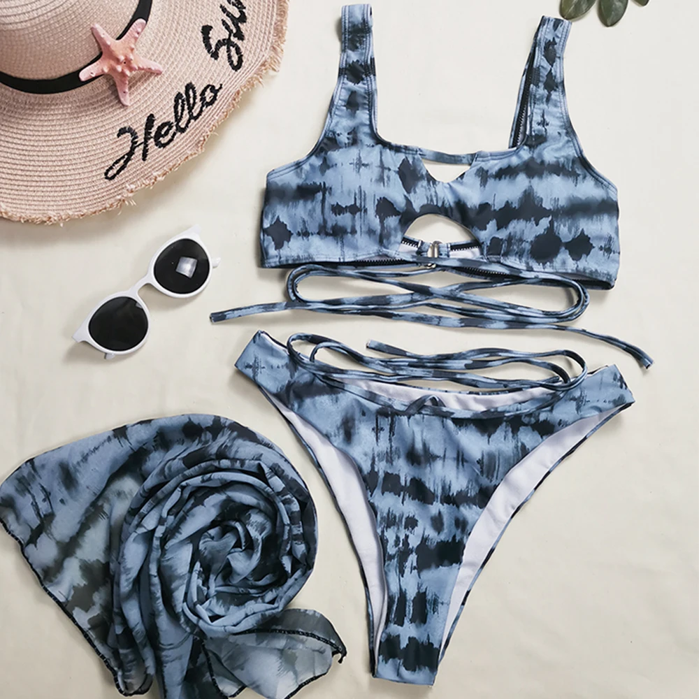 3 Bieces Swimming Suits Striped Bikinis Push Up Bandage Top+ High Cut Bottom 2021 Swimwear Womens With Beach Dress New Bikini
3 Bieces Swimming Suits Striped Bikinis Push Up Bandage Top+ High Cut Bottom 2021 Swimwear Womens With Beach Dress New Bikini