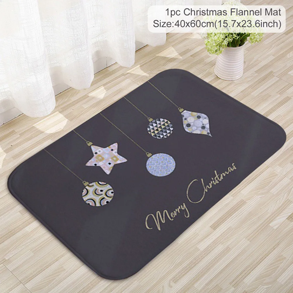  1* Christmas Flannel Carpet 60*40CM Velvet Shower Decoration Bath Ornaments Merry Christmas Xmas Ornament Gifts New Year
1* Christmas Flannel Carpet 60*40CM Velvet Shower Decoration Bath Ornaments Merry Christmas Xmas Ornament Gifts New Year