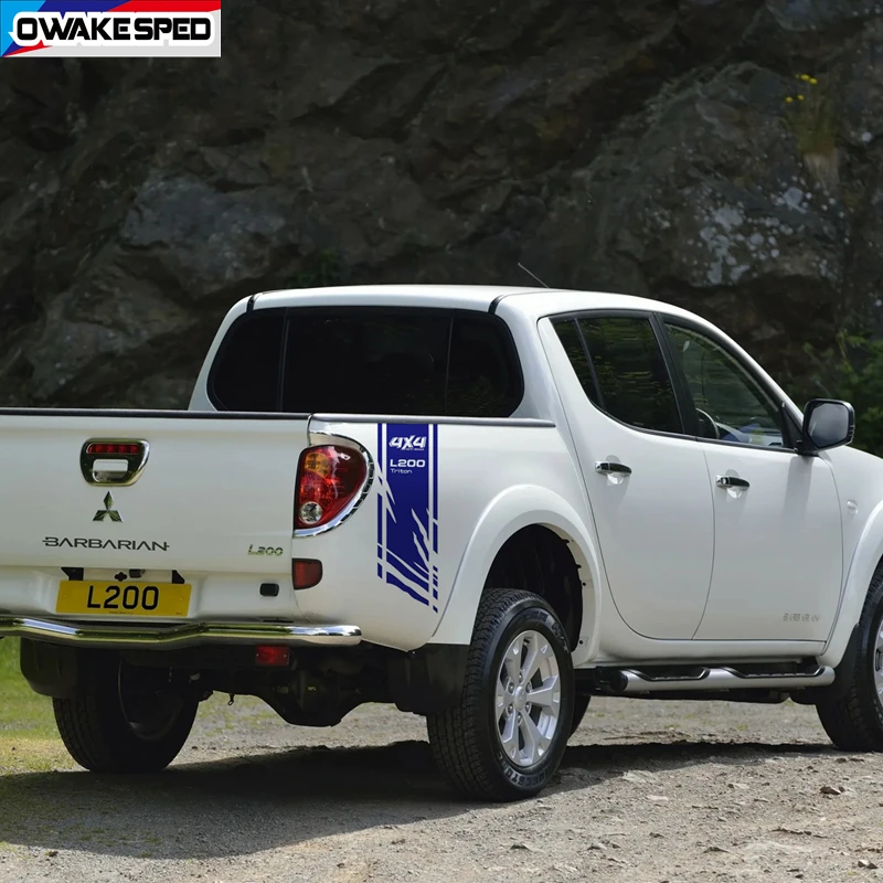 OFF Road 4X4 Styling Car Tail Box Vinyl Decals Pickup Trunk Decor Sticker For Mitsubishi L200 Triton Sport Stripes Accessories
OFF Road 4X4 Styling Car Tail Box Vinyl Decals Pickup Trunk Decor Sticker For Mitsubishi L200 Triton Sport Stripes Accessories
