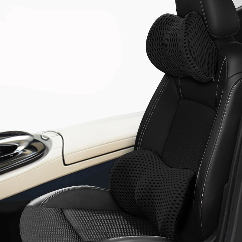 Universal Car Headrest Pillow Car Neck Rest Head Support Cushion Car Breathable Memory Foam Slow Rebound Guard Car Lumbar Pillow
Universal Car Headrest Pillow Car Neck Rest Head Support Cushion Car Breathable Memory Foam Slow Rebound Guard Car Lumbar Pillow