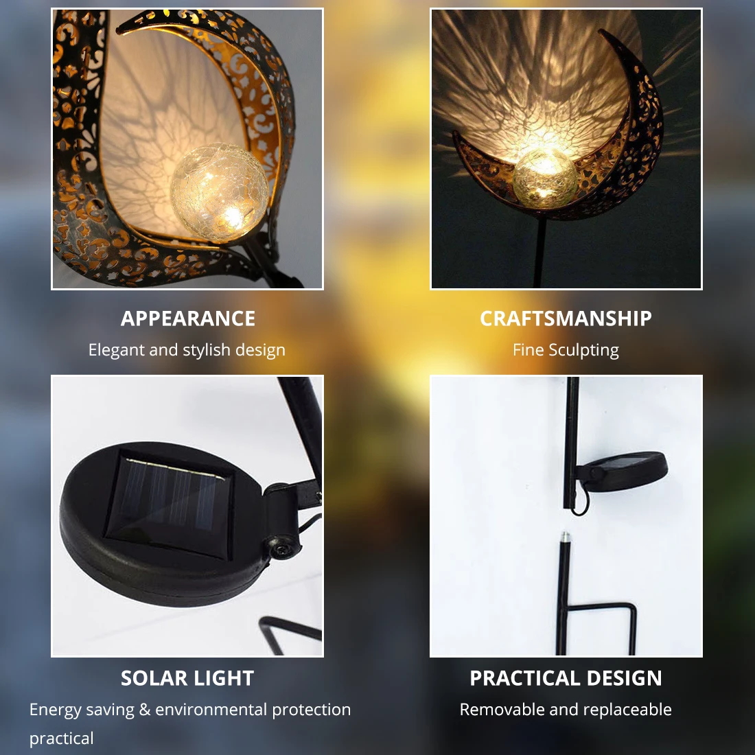 New LED Solar Flame Light Sun Moon LED Garden Light Flame Effect Lamp Waterproof Outdoor Lights Landscape Solar Decorative Light
New LED Solar Flame Light Sun Moon LED Garden Light Flame Effect Lamp Waterproof Outdoor Lights Landscape Solar Decorative Light