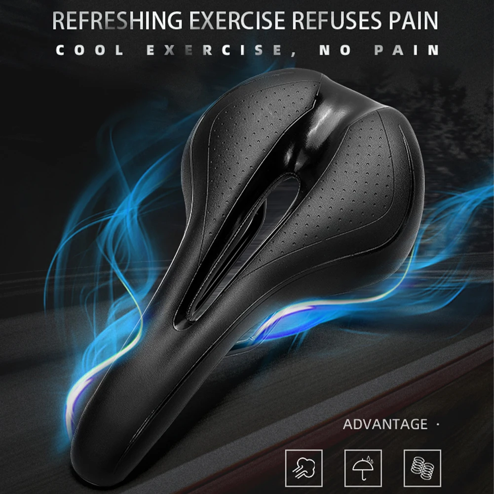 New Hollow Comfort Bicycle Saddle Breathable Seat Cushion Shockproof Waterproof Ergonomics MTB Road Bike Saddle Bike Accessories
New Hollow Comfort Bicycle Saddle Breathable Seat Cushion Shockproof Waterproof Ergonomics MTB Road Bike Saddle Bike Accessories