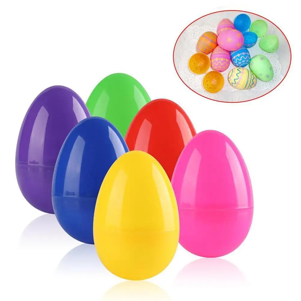 6CM Durable DIY Plastic Eggs Bright Colorful Opening Easter Holiday U7B1 Gashapon Assorted Colors Decorations Egg M4W8
6CM Durable DIY Plastic Eggs Bright Colorful Opening Easter Holiday U7B1 Gashapon Assorted Colors Decorations Egg M4W8